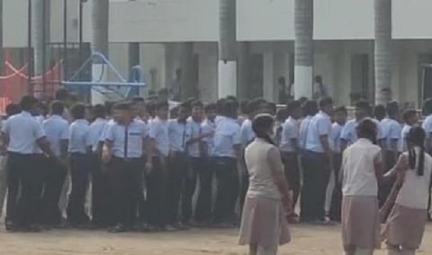 கனியாமூர் தனியார் பள்ளியில் நேரடி வகுப்புகள் தொடக்கம்