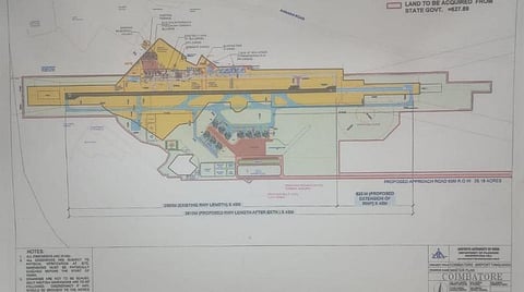 கோவை விமான நிலையத்தில் ரூ.2,000 கோடியில் மேம்பாட்டு பணி: தொழில் வர்த்தக சபை தலைவர் தகவல்