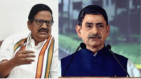 தமிழ்நாடு மாநில காங்கிரஸ் கமிட்டி தலைவர் கே.எஸ்.அழகிரி, தமிழக ஆளுநர் ஆர்.என்.ரவி | கோப்புப் படங்கள்