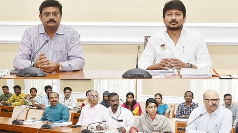 சிறப்புத் திட்டச் செயலாக்கத் துறை ஆய்வுக் கூட்டம்