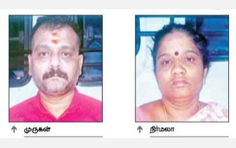 பட்டாபிராமில் ஏலச்சீட்டு நடத்தி மோசடி 7 ஆண்டாக தலைமறைவான தம்பதி கைது