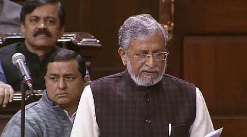 மாநிலங்களவையில் சுஷில் மோடி