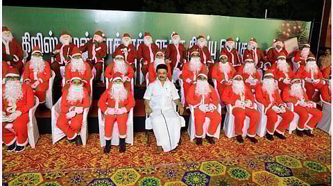 கிறிஸ்துமஸ் விழாவில் முதல்வர் மு.க.ஸ்டாலின்