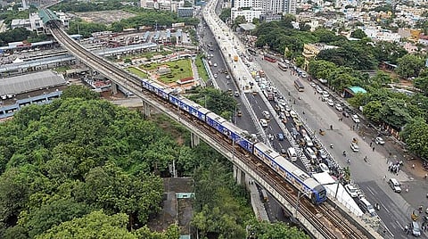 சென்னை மெட்ரோ ரயில் | கோப்புப் படம்