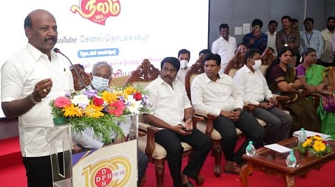 நிகழ்ச்சியில் பேசிய அமைச்சர் மா.சுப்பிரமணியன்