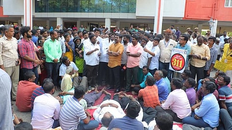 இடைநிலை ஆசிரியர்கள் போராட்டத்தில் சீமான் | கோப்புப்படம்