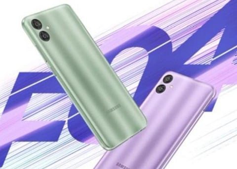 சாம்சங் கேலக்சி F04 ஸ்மார்ட்போன்