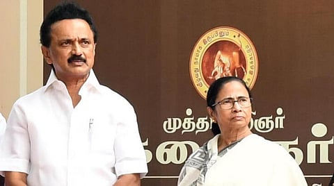 மு.க.ஸ்டாலின் மற்றும் மமதா பானர்ஜி | கோப்புப் படம்