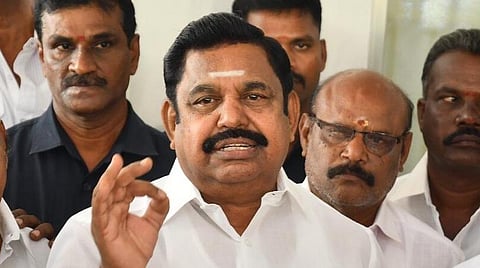 எதிர்க்கட்சி தலைவர் எடப்பாடி பழனிசாமி | கோப்புப் படம்