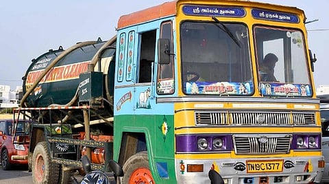 கழிவு நீர் சுத்திகரிப்பு லாரிகள் | கோப்புப் படம்