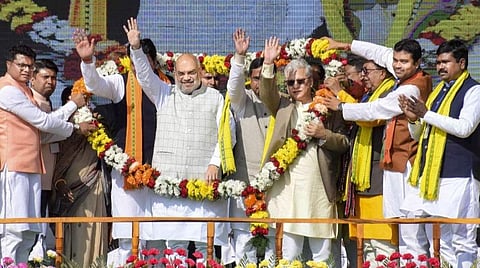 திரிபுராவில் அமித் ஷா