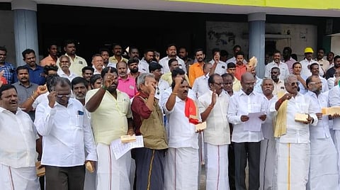 போராட்டத்தில் பங்கு கொண்டவர்கள்