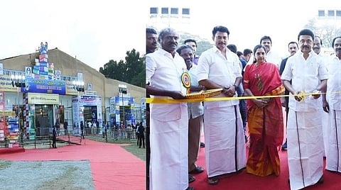 சென்னை நந்தனத்தில் 46-வது புத்தகக் காட்சியை தமிழக முதல்வர் மு.க.ஸ்டாலின் தொடங்கி வைத்தார்