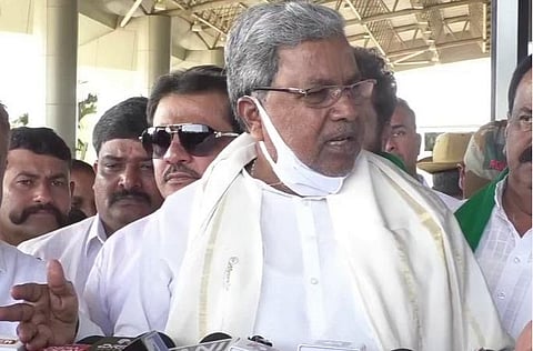 சித்தராமையா | கோப்புப் படம்.