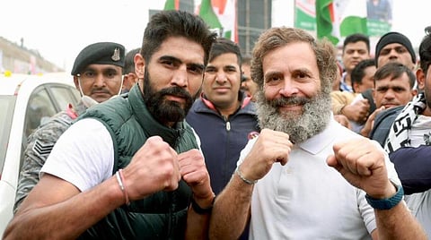 எதிர்க்கட்சிகள் ஆதரவு இல்லாததால் மிகப் பெரிய மாநிலமான உ.பி.யில் 3 நாளில் யாத்திரை முடிந்தது