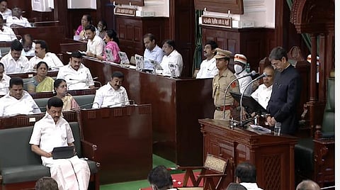 பேரையில் உரையாற்றிய ஆளுநர் ஆர்.என்.ரவி