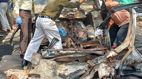 கோவை | கார் சிலிண்டர் வெடிப்பு வழக்கு: முபின் வீட்டுக்கு அழைத்துச் சென்று 4 பேரிடம் என்ஐஏ விசாரணை