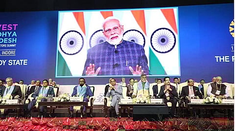இந்தியா அடுத்த 5 ஆண்டுகளில் 3-வது பெரிய பொருளாதாரமாக உருவெடுக்கும் - சர்வதேச முதலீட்டாளர்கள் மாநாட்டில் பிரதமர் உறுதி