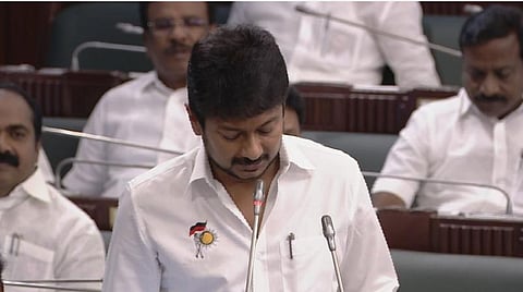 பேரவையில் பதில் அளித்த உதயநிதி ஸ்டாலின்