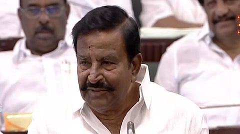 பேரவையில் பேசிய அமைச்சர் கே.என்.நேரு