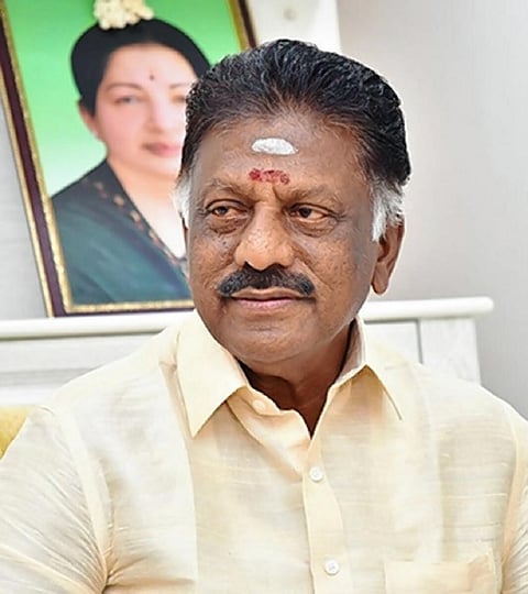 ஓ.பன்னீர்செல்வம் | கோப்புப் படம்