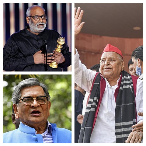 முலாயம் சிங் யாதவ், எஸ்.எம். கிருஷ்ணா, கீரவாணி உட்பட 106 பேருக்கு பத்ம விருதுகள் அறிவிப்பு