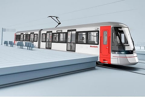 நவீன டிராம் - மாதிரிப் படம்