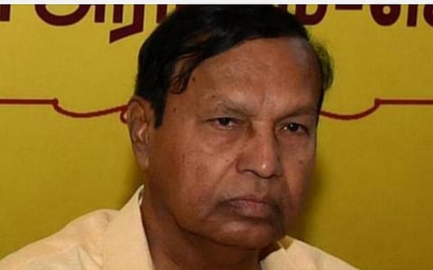 பழங்காநத்தத்தில் நடைபெற்ற திறந்த வெளி மாநாட்டில் பேசிய டி.ஆர்.பாலு எம்.பி. படம்: எஸ்.கிருஷ்ணமூர்த்தி