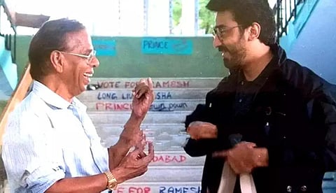 “என் கலை மரபணுவில் வாழும் குருவை வணங்குகிறேன்” - நாகேஷுக்கு கமல் புகழஞ்சலி