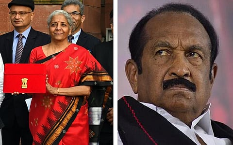 மத்திய பட்ஜெட் 2023-24 | “ஏமாற்றமே மிஞ்சுகிறது” - வைகோ கருத்து