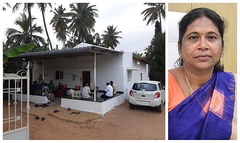 தர்மபுரி மாவட்ட ஆட்சியரின் பெற்றோர் வசித்து வந்த வீடு, தர்மபுரி மாவட்ட ஆட்சியர் சாந்தி.