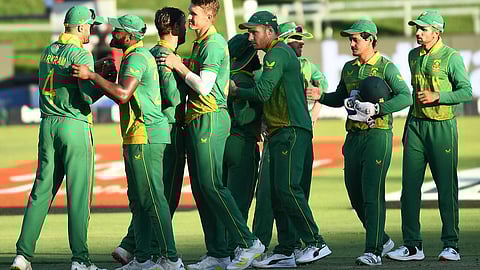 தென் ஆப்பிரிக்க அணி வீரர்கள் | கோப்புப்படம்