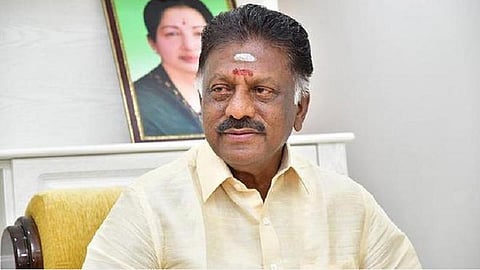 ஓ.பன்னீர்செல்வம் | கோப்புப் படம்