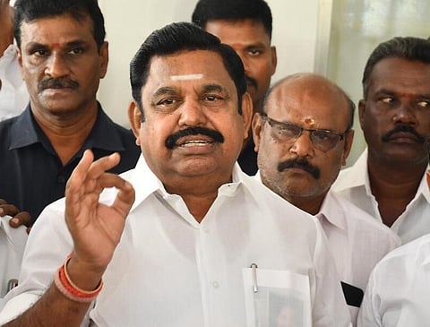 எதிர்க்கட்சி தலைவர் எடப்பாடி பழனிசாமி