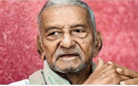 போதை பழக்கத்துக்கு எதிரான ஒரு கோடி கையெழுத்து இயக்கம்: மார்க்சிஸ்ட் மூத்த தலைவர் என்.சங்கரய்யா தொடங்கி வைத்தார்