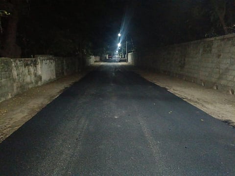 சென்னையில் நடைபெற்று வரும் சாலைப் பணிகள்