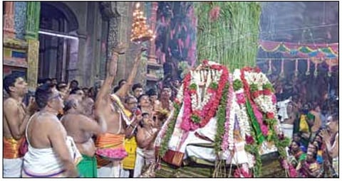 திருச்செந்தூர் கோயிலில் மாசி திருவிழா தொடக்கம்