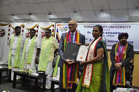 போட்டி நிறைந்த உலகில் வாழ புதிய கல்விக் கொள்கையை கற்க வேண்டியது அவசியம் - புதுச்சேரி அமைச்சர் நமச்சிவாயம்