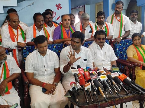 விழுப்புரத்தில் பாஜக மாநிலத் தலைவர் அண்ணாமலை