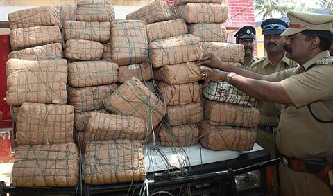 சென்னையில் 18 கிலோ கஞ்சா பறிமுதல்