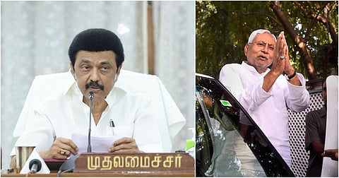 தமிழகத்தில் வெளி மாநில தொழிலாளர்கள் தாக்கப்படுவதாக பரவிய பொய் தகவல் - பிஹார் முதல்வருடன் ஸ்டாலின் பேச்சு