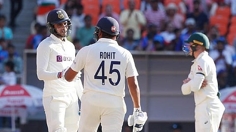 கில் மற்றும் ரோகித் | படம்: ட்விட்டர்