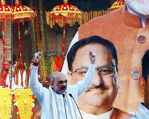 திருச்சூரில் உரையாற்றிய அமித் ஷா