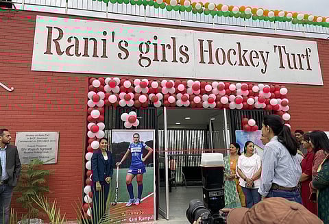 மைதான திறப்பு விழாவில் ராணி ராம்பால்