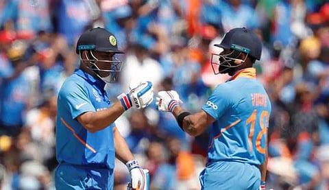 தோனி - கோலி | கோப்புப்படம்