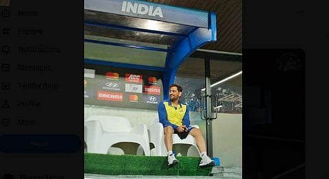 தோனி | படம்: ட்விட்டர்