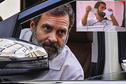 அவசர சட்டத்தை ஆதரித்திருந்தால் ராகுல் காந்தியின் எம்.பி. பதவி தப்பியிருக்கும்