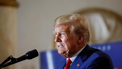 அமெரிக்க முன்னாள் அதிபர் ட்ரம்ப்