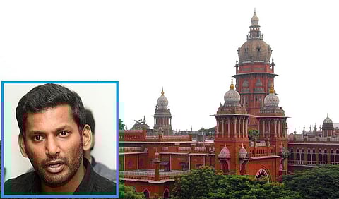 ரூ.15 கோடியை வைப்பீடாக செலுத்தும் வரை நடிகர் விஷாலின் பட நிறுவனம் புதிய படங்கள் வெளியிட தடை: உயர் நீதிமன்றம் உத்தரவு