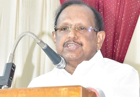 தமிழக சட்ட அமைச்சர் எஸ்.ரகுபதி